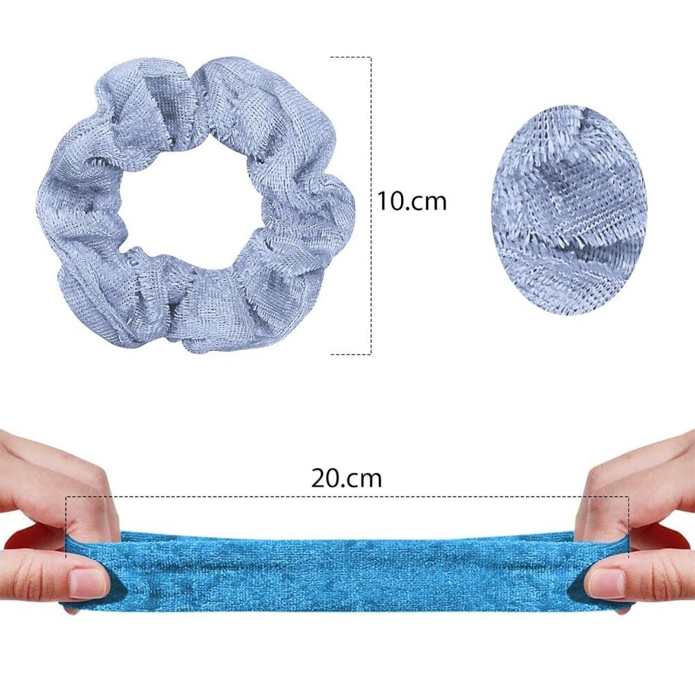 Ultimate 75-Piece Velvet Scrunchies Set - Stylish & Gentle on Hair - Great Gift - Picture 2 of 7